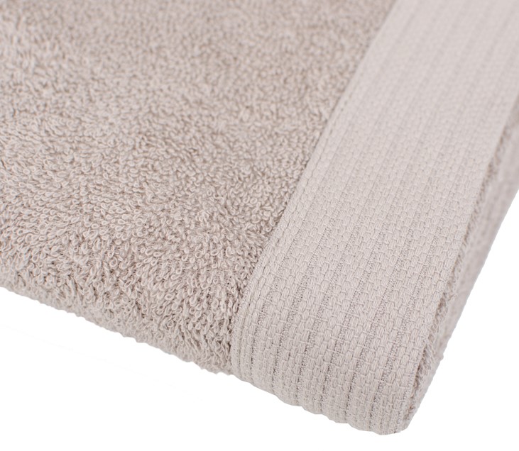 Рушник махровий ОЕ 40x70 см темно-бежевий UP! (Underprice)