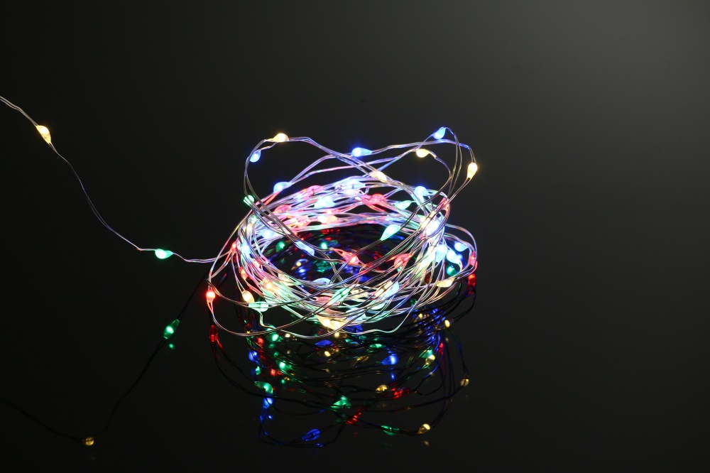 Электрогирлянда линейная Koopman встроенный светодиод (LED) 80 ламп 3,95 м (AX9732720)