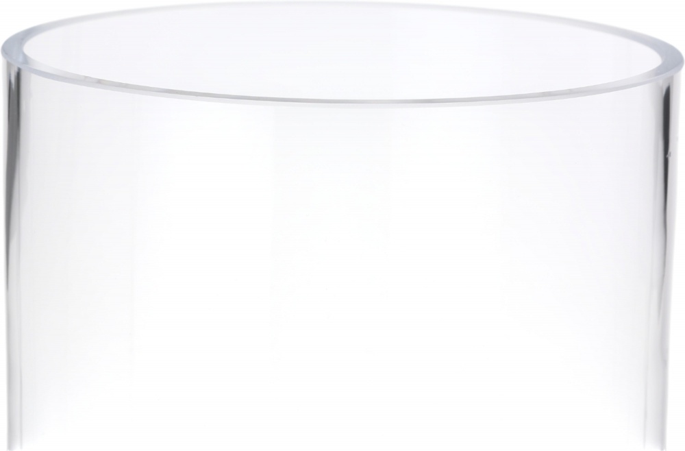 Ваза скляна Wrzesniak Glassworks Циліндр 35 см прозора 17-319B