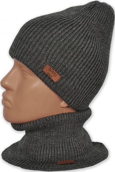 Баф дитячий р.28-32 темно-сірий 825 