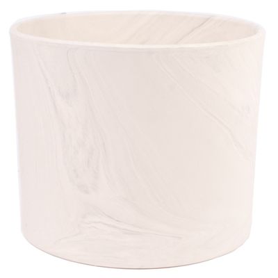 Горшок Borralheira 24NMAT30 белый мраморный