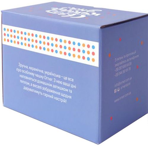 Чашка Кіт вихідного дня 450 мл Orner