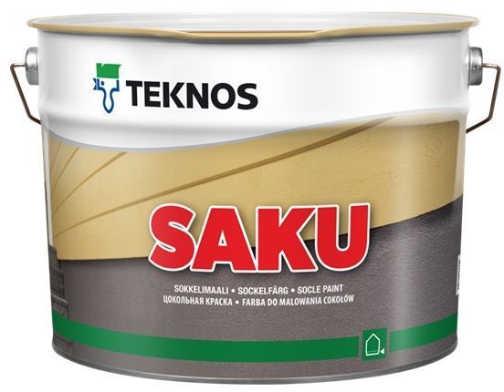 Краска фасадная акриловая TEKNOS SAKU мат база 1 0,9л 