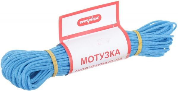 Шнур Everplast підв'язувальний 3 мм 30 м блакитний