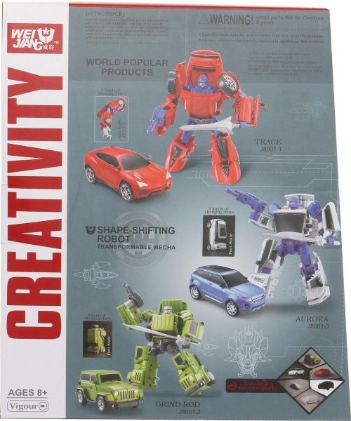 Робот-трансформер Yu Tung Limited J8001-1