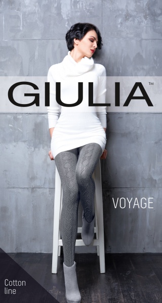 Колготки Giulia Voyage 180 den 2 light melange
