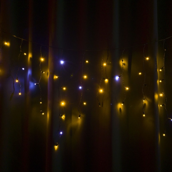 Электрогирлянда Starlight Бахрома Flash IP44 (57265) встроенный светодиод (LED) 75 ламп 2 м 