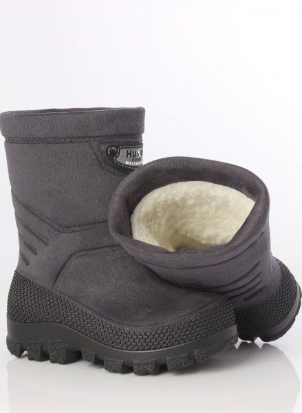 Чоботи зимові дитячі Alisa Line Husky розмір 33 сірий 