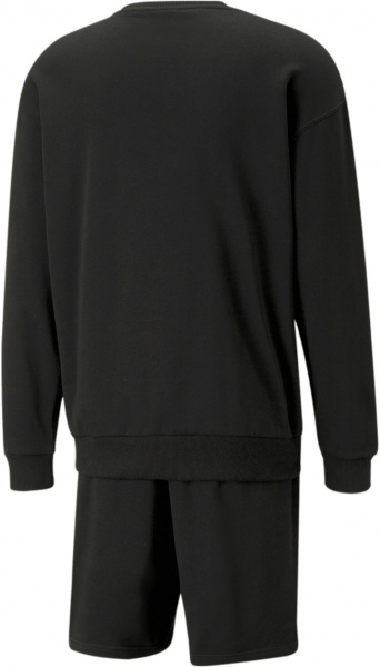 Спортивний костюм Puma RELAXED SWEAT SUIT PUMA BLACK 67330801 р.M чорний