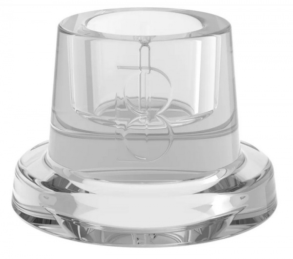 Подсвечник круглый 40/58 для конусных и столовых свечей Bolsius