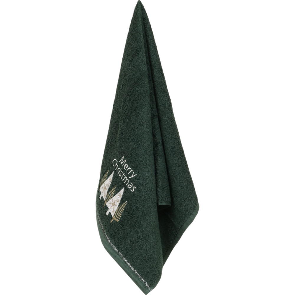 Набор полотенец махровых Christmas Forest 2 шт. 50x90 см разноцветный La Nuit