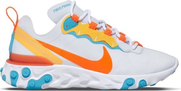 Кроссовки Nike W NIKE REACT ELEMENT 55 BQ2728-011 р.US 6 серый