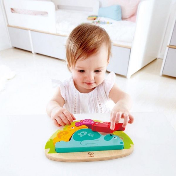 Пазл Hape Сонные зверьки