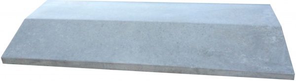 Крышка на забор 400x1000x60 мм серый ЕПК МОДЕРН 