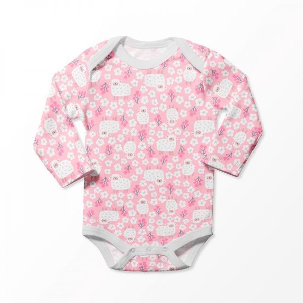 Боди детское ТМ Софія Sheeps р.80 розовый 131180 