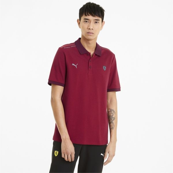 Поло Puma Ferrari Style 2-tone Polo 59987802 2XL червоний