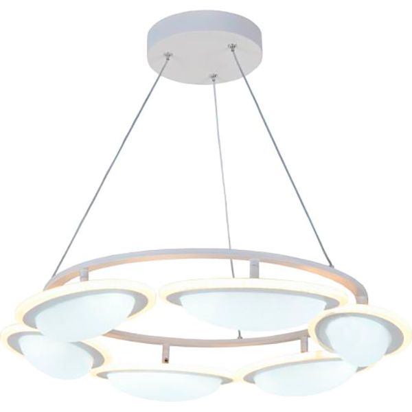 Люстра світлодіодна Hopfen Aures PD з пультом ДК 180 Вт білий 