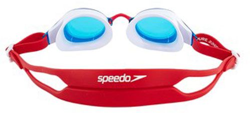Очки для плавания Speedo 8-126723083 HYDROPURE GOG JU красный с синим