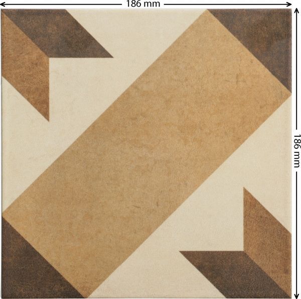 Плитка Golden Tile Terragres Marrakesh №1 1МК110 18,6x18,6 