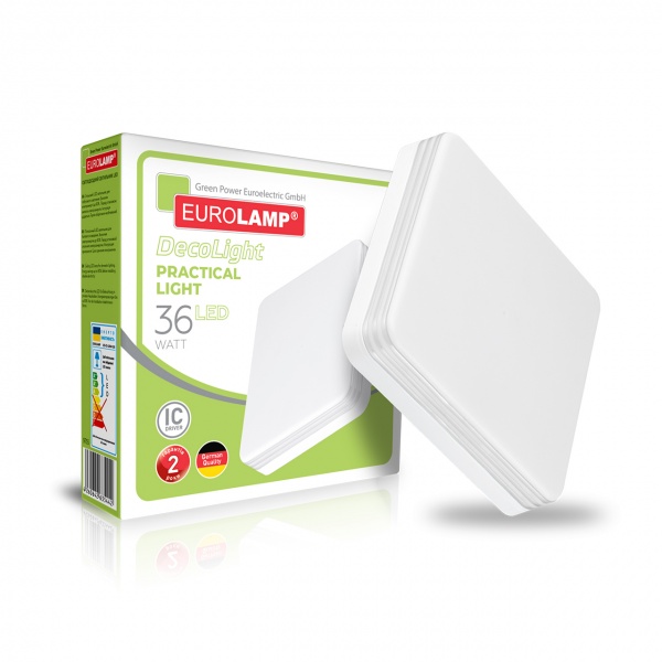 Світильник світлодіодний Eurolamp Practical Light N26 36 Вт білий 4000 К LED-ES-36W-N26 