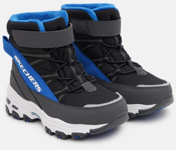 Черевики Skechers D'LITES 660092L BKBL р.34 сірий