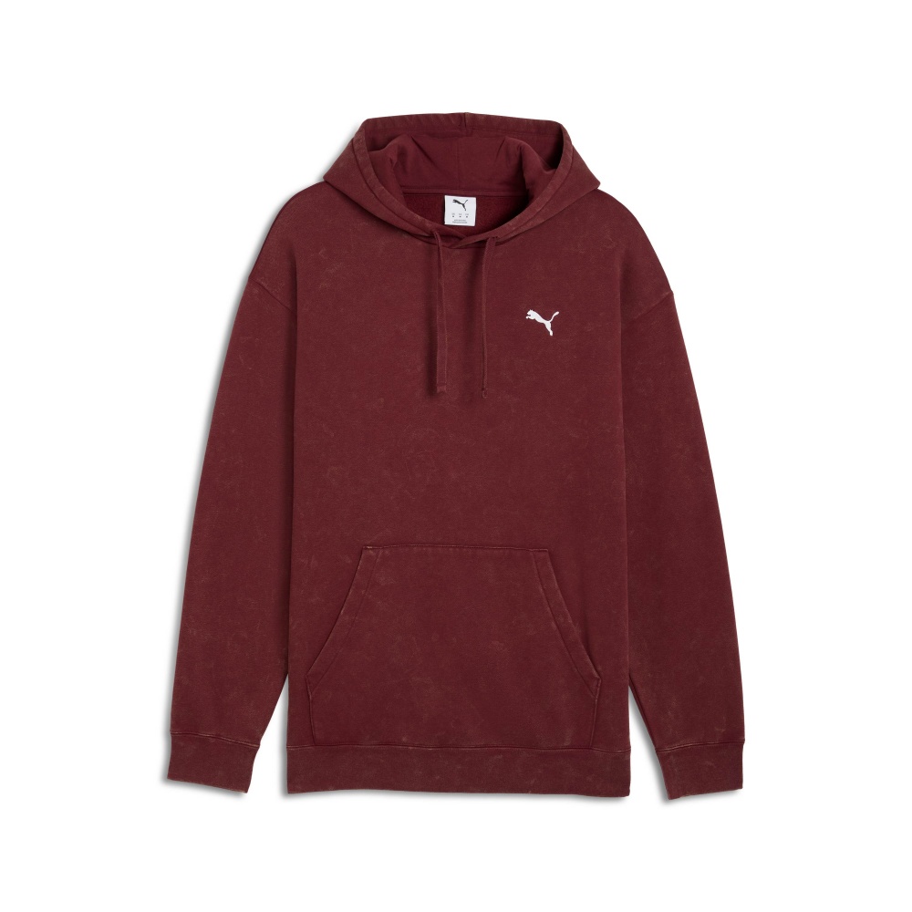 Джемпер Puma ESS ELEVATED Relaxed Wash Hoodie FL 68804996 р.L бордовий