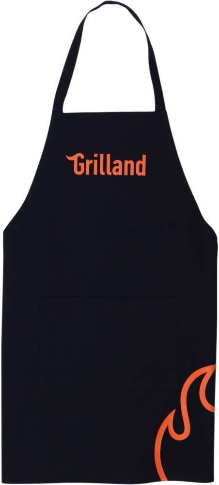 Фартук Grilland Огонь черный 68x80 см