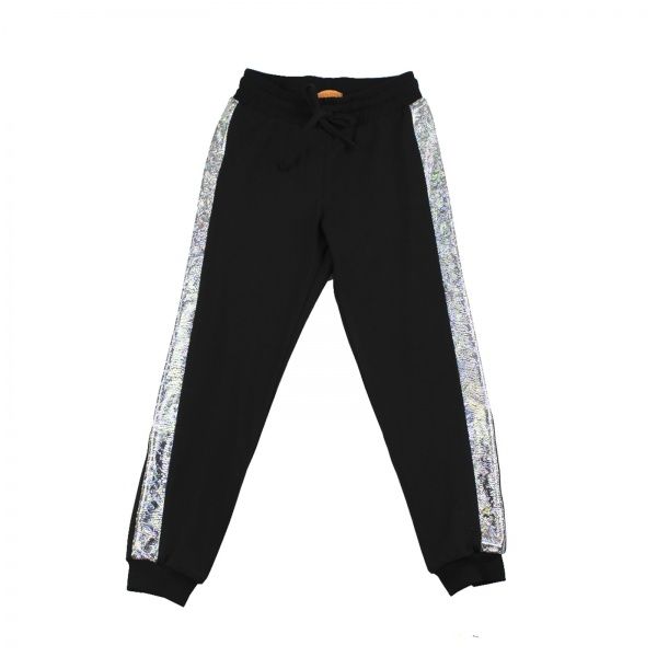 Спортивний костюм Danaya р.122 чорний зі сріблястим ШЯ19-132 