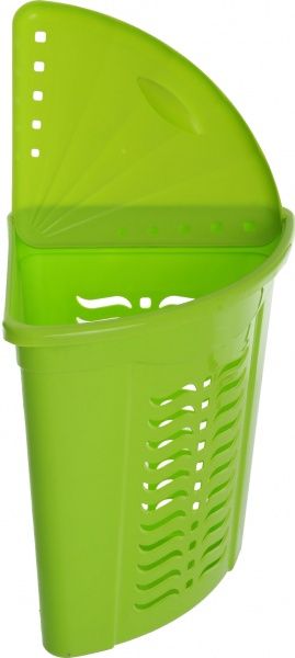 Кошик для білизни кутова зелена салатовий 