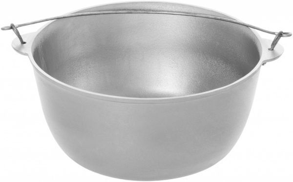 Казан походный Biol 8 л алюминиевый с дужкой и крышкой К0800Т