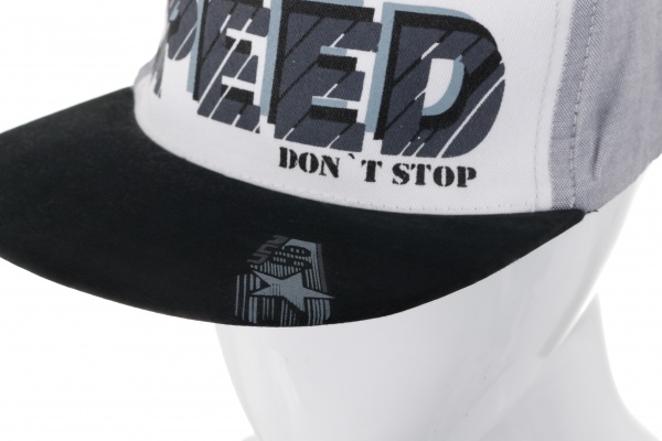 Кепка для мальчиков Pampona 21 L 22 р.52 серый 