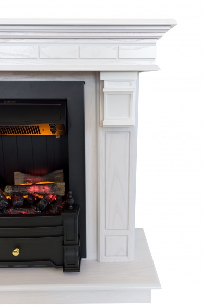 Камінокомплект ASTRA FLAME Гермес White + Прометей