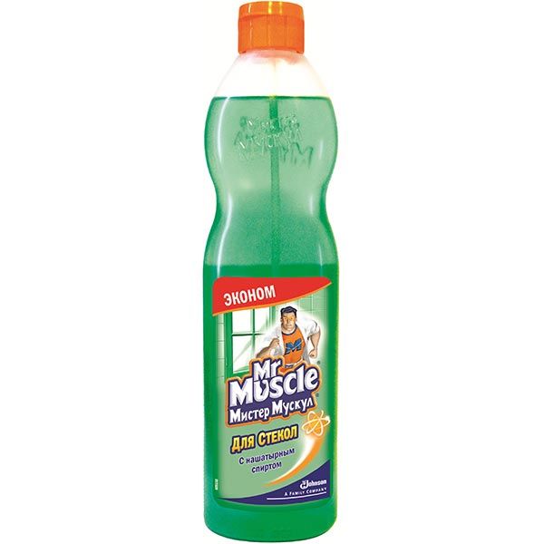 Средство моющее для стекла и зеркал Mr.Muscle Економ с нашатырным спиртом 0,5л