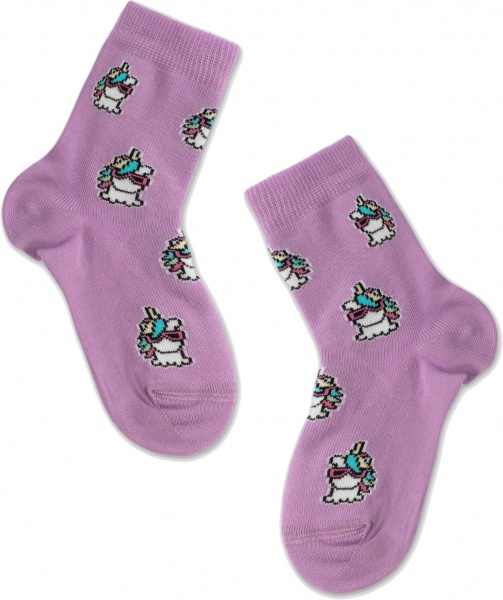 Носки унисекс Conte-Kids 21С-90СПЕ 641 р.14 сиреневый 