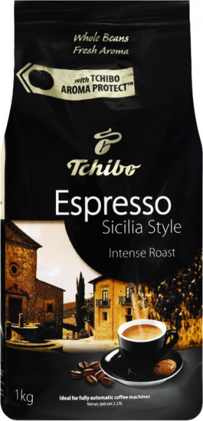 Кава в зернах Tchibo Espresso Sicilia 8 1 кг