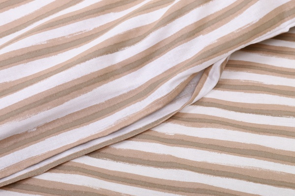 Комплект постельного белья Strip Beige 1,5 UP! (Underprice) 
