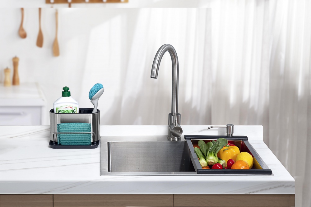 Органайзер Flamberg для кухонной раковины 180х123х130 мм