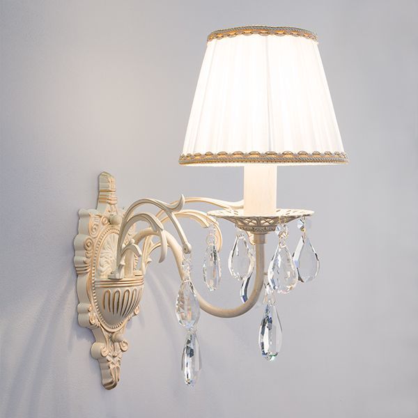 Бра Strotskis Cape Coral 1x40 Вт E14 бело-золотистый 3637/1 