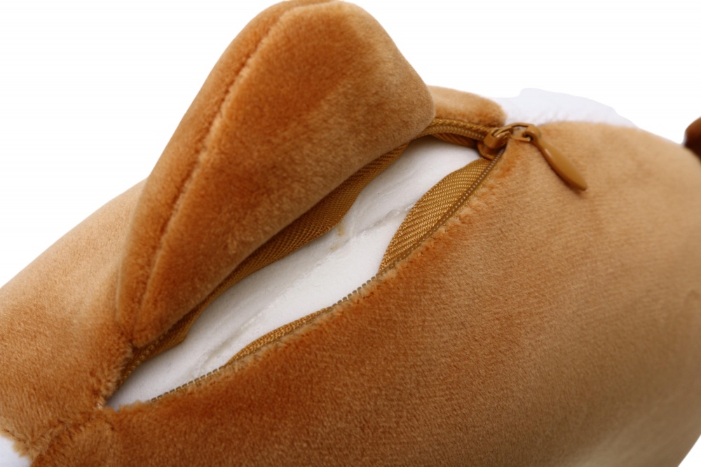 Подушка-підголівник HW Котик 28x28 см сірий BMPMIX0708