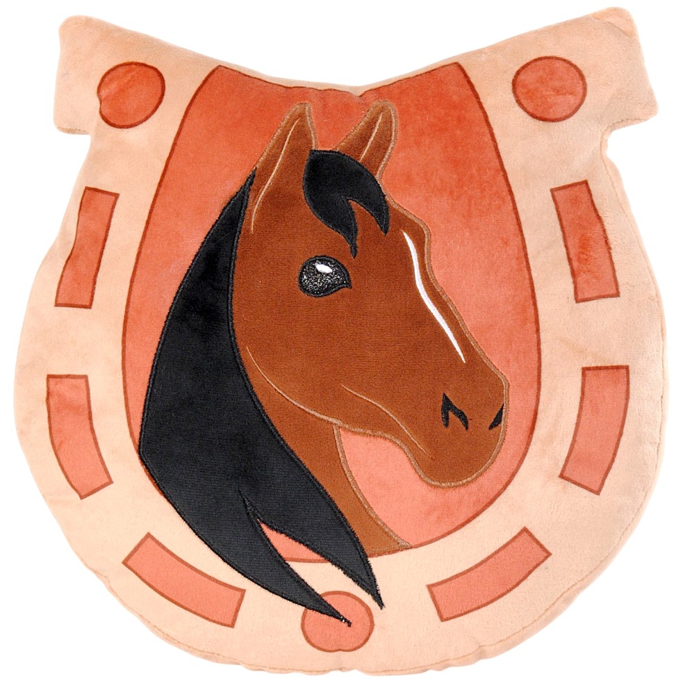 Подушка декоративна Підкова 35x35 см бежевий Stip