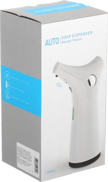 Дозатор для жидкого мыла сенсорный PLEKO 200 мл настольный