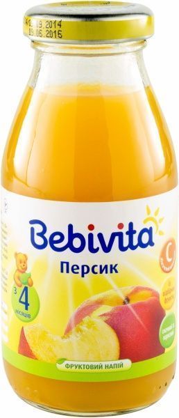Фруктовий напій Bebivita Персик 200 мл