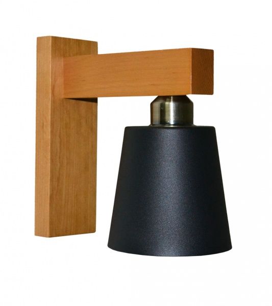 Бра Геотон Крона СТ180-Б1 1x60 Вт E27 дерево светлое 48744 