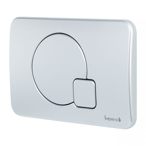 Панель смыва Imprese i7115PS пластиковая, хром матовый