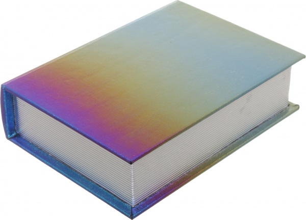 Скринька-книга Хамелеон 23х17х6 см золота