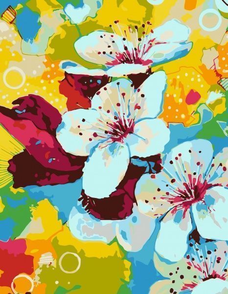 Картина за номерами Подих літа 35x45 см Rosa Start 