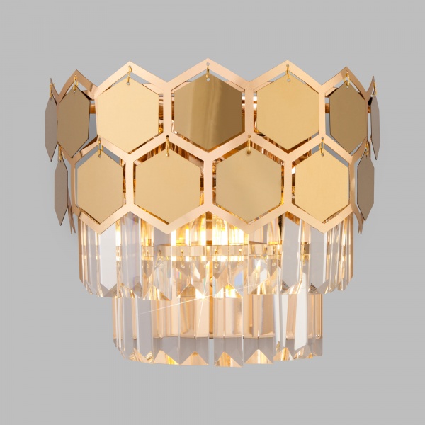 Бра Strotskis Ariana 2x60 Вт E14 золото 10113/2 (золото) 