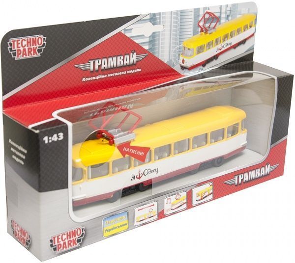 Автомодель Технопарк Міський трамвай Одеса (укр.) SB-17-16WB-O