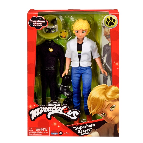 Ляльковий набір Miraculous Леді Баг і Супер-Кіт S2 Суперсекрет Едріана 50358