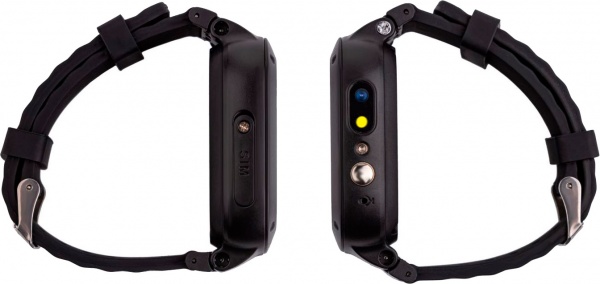 Смарт-часы AmiGo GO004 Splashproof Camera+LED black (882418)